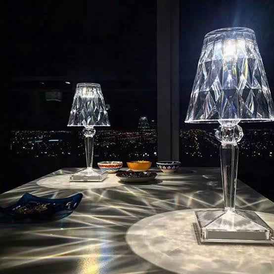 Diamond Table Lamp, USB Charging Totch Lamp - BD Drop