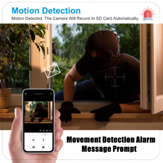 PTZ Light Bulb Camera 1080p - BD Drop