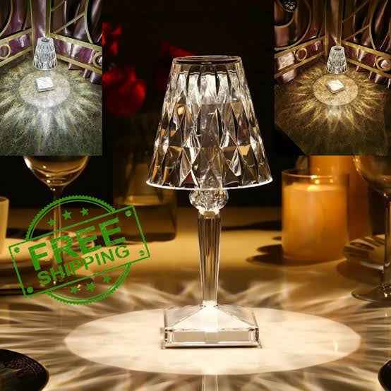 Diamond Table Lamp, USB Charging Totch Lamp - BD Drop
