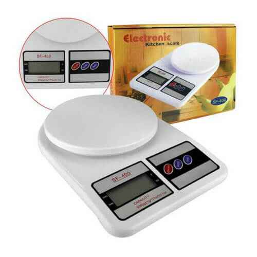 Portable Digital Kitchen Scale - Precise Food Measuring with LCD Display - BD Drop