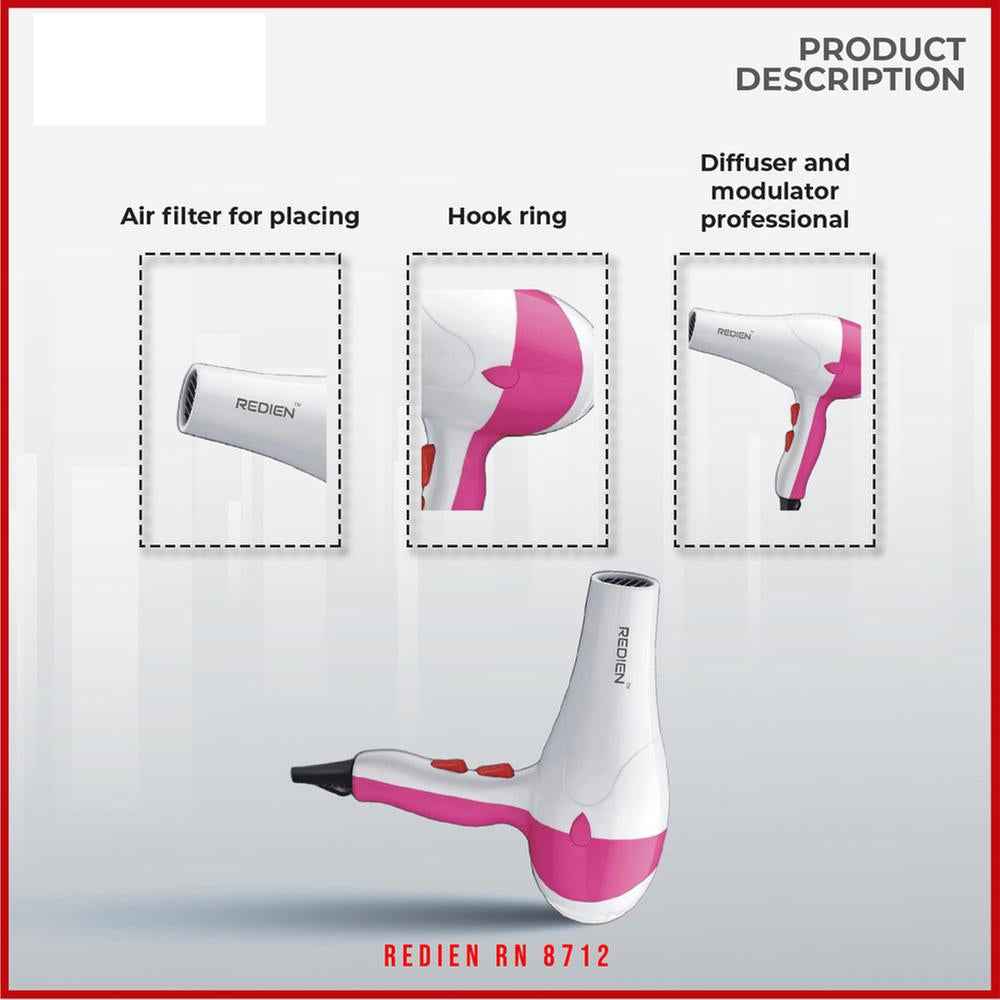Redien Professional Hair Dryer - BD Drop