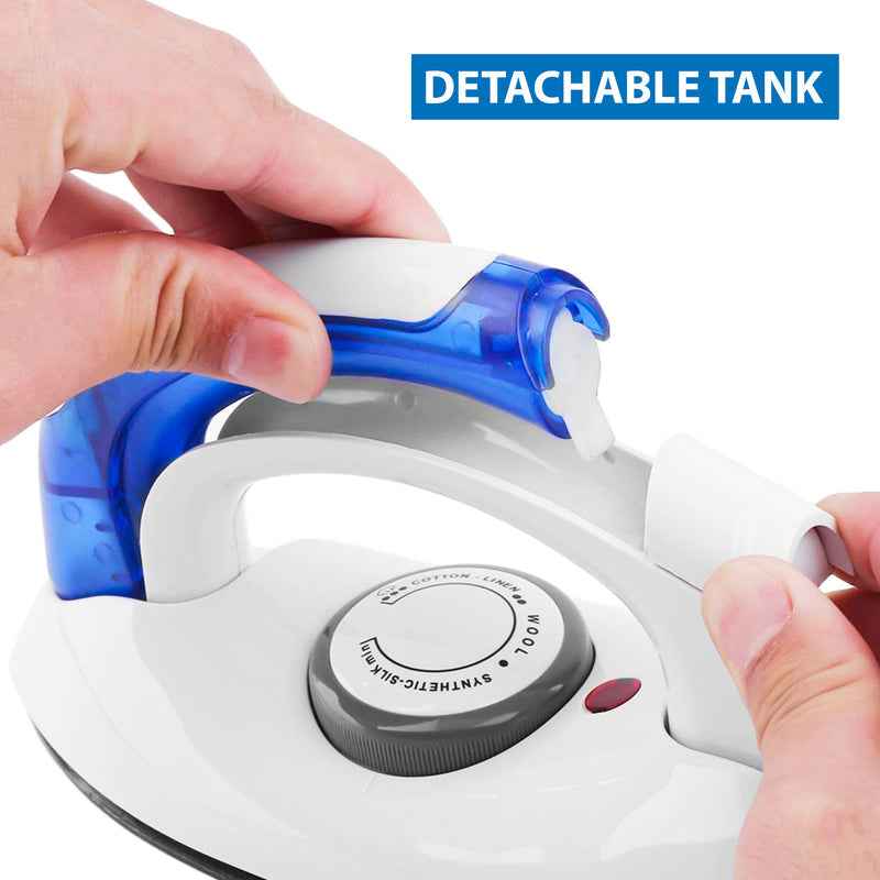 Folding Travel Iron 
HT -258B - BD Drop
