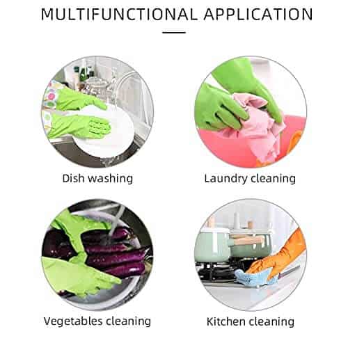 PVC Kitchen Hand Gloves - 2 pcs - BD Drop