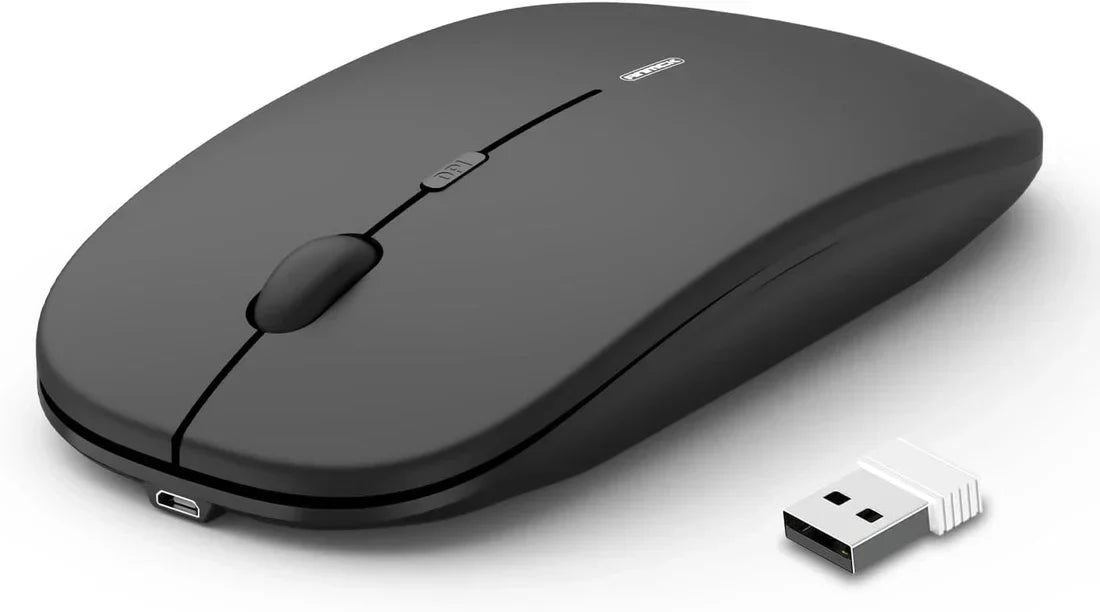 Taffware Optical Bluetooth & USB Rechargeable Wireless Mouse