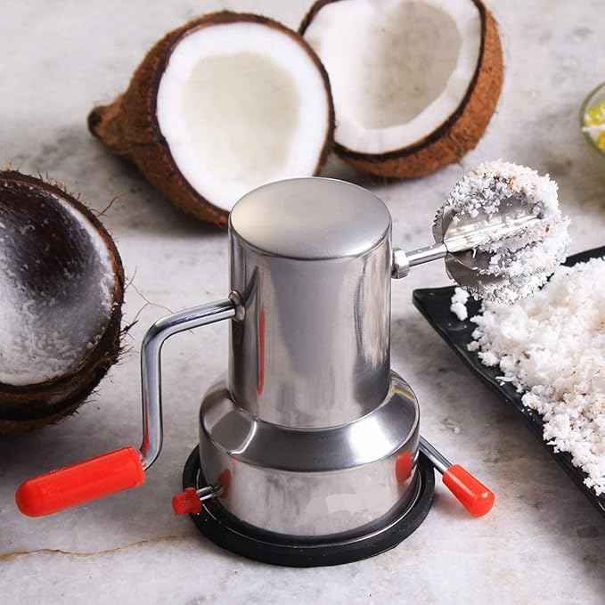 Stainless Steel Coconut Scraper - BD Drop
