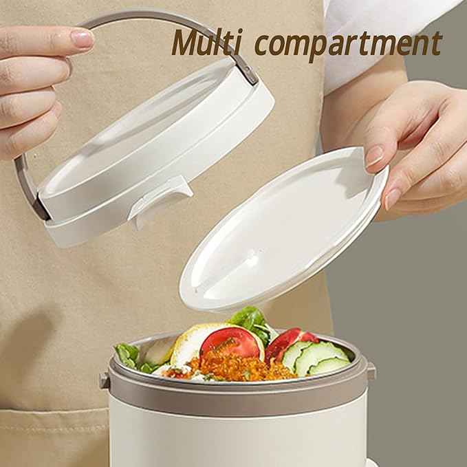 Stainless Steel Thermal Lunch Box (3 pcs Set) - BD Drop