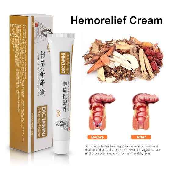 DICTAMNI Anti-Bacterial Piles Cream - BD Drop