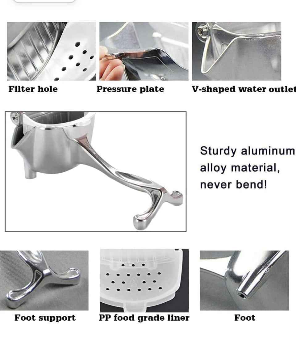Premium Aluminium Hand Juicer - BD Drop