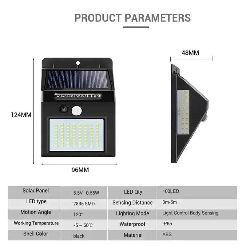 Solar Charging LED Sensor Light (Original) - BD Drop