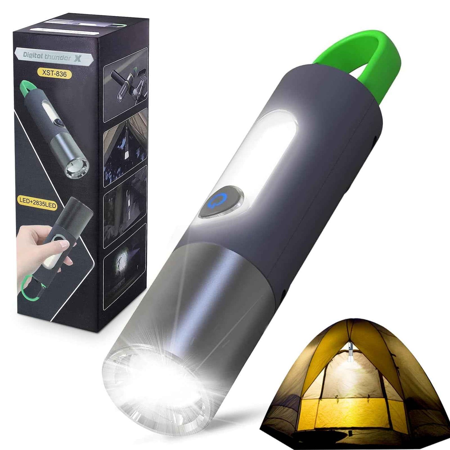 Portable Rechargeable Smart Torch Light - BD Drop