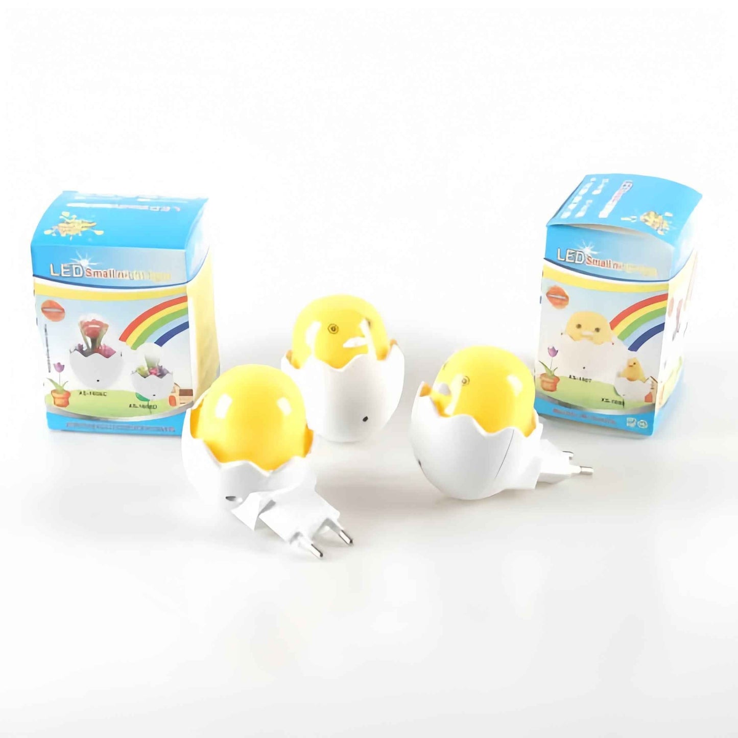 Best Quality Small Yellow Duck Shaped LED Night Light with Light Sensor - BD Drop