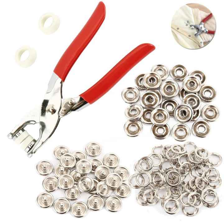 Hand Pressure Pliers For Prong Snap Button (FREE 100 BUTTON) - BD Drop