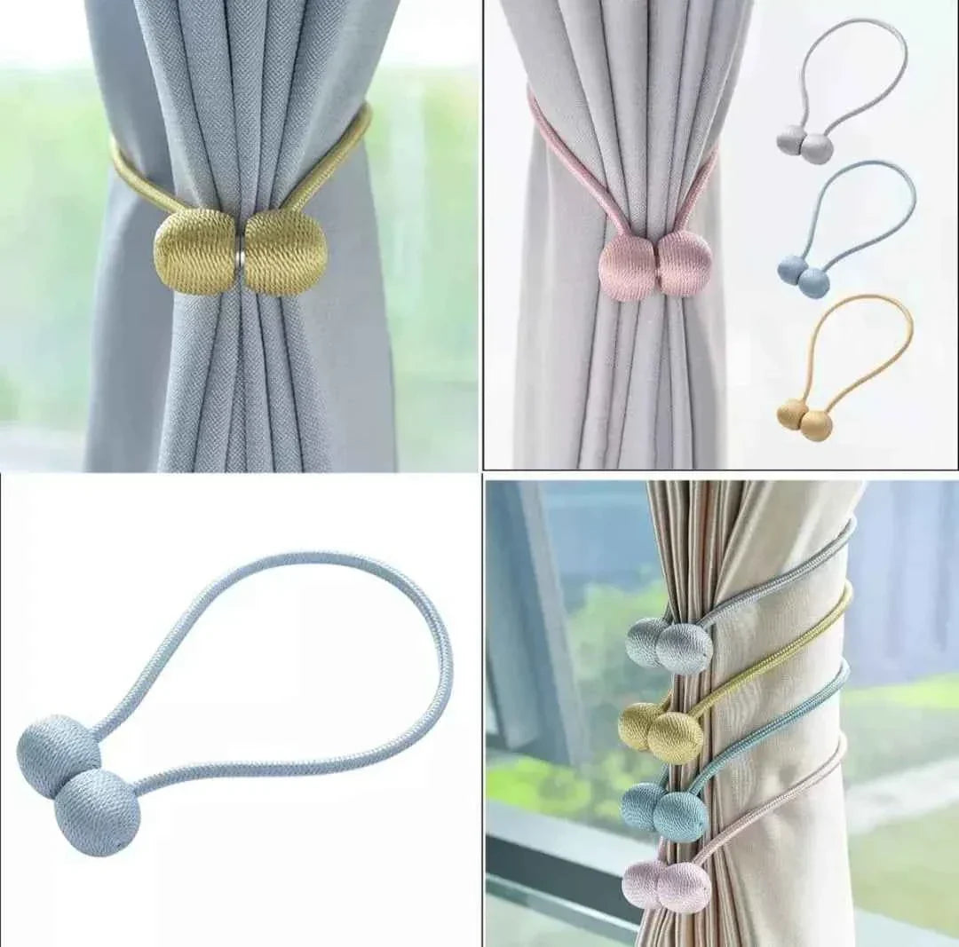 Premium Magnetic Tiebacks for Window (২ পিসের সেট) - BD Drop