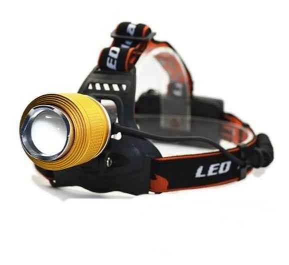 Powerful Rechargeable Led Headlight Dual Light Zoom Headlamp - BD Drop